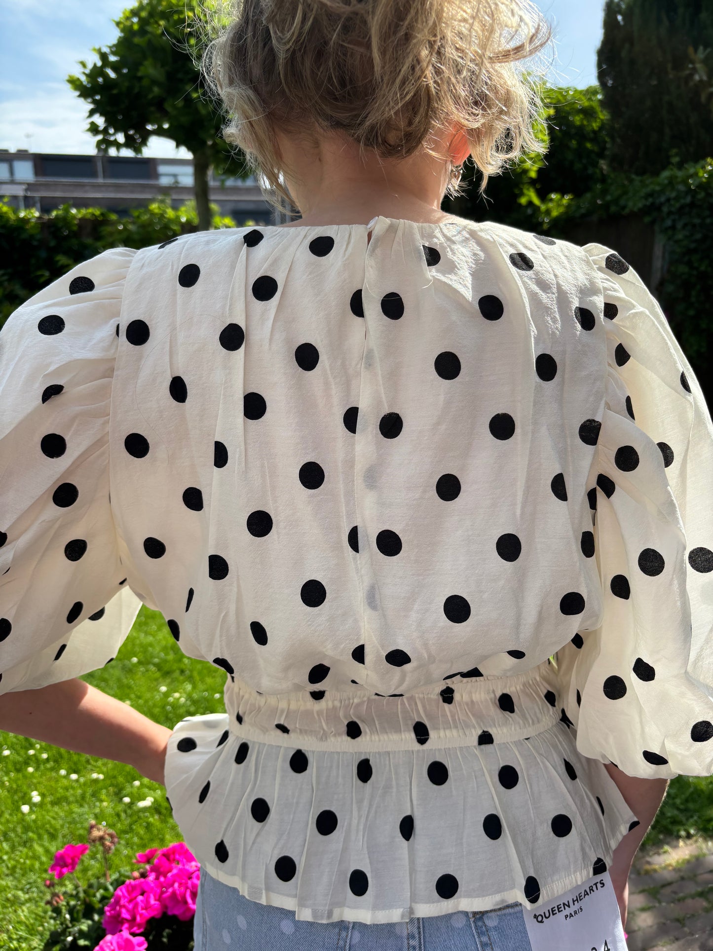 Poppy dots top