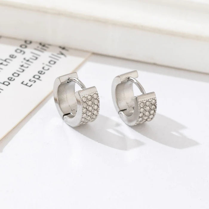 Strass oorbellen