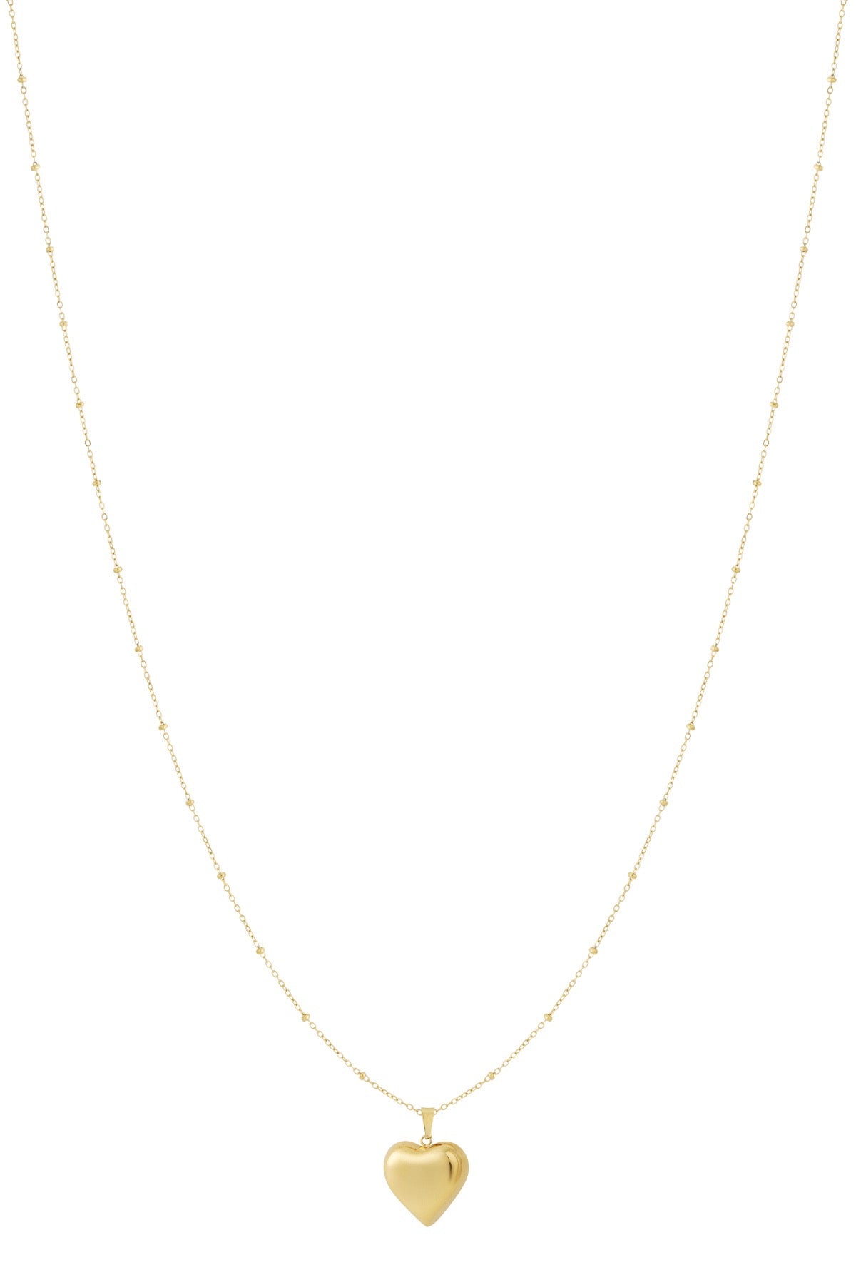 Mini hart lange ketting