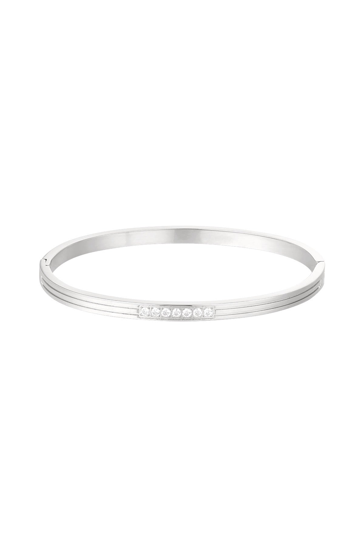 6 steentjes bangle
