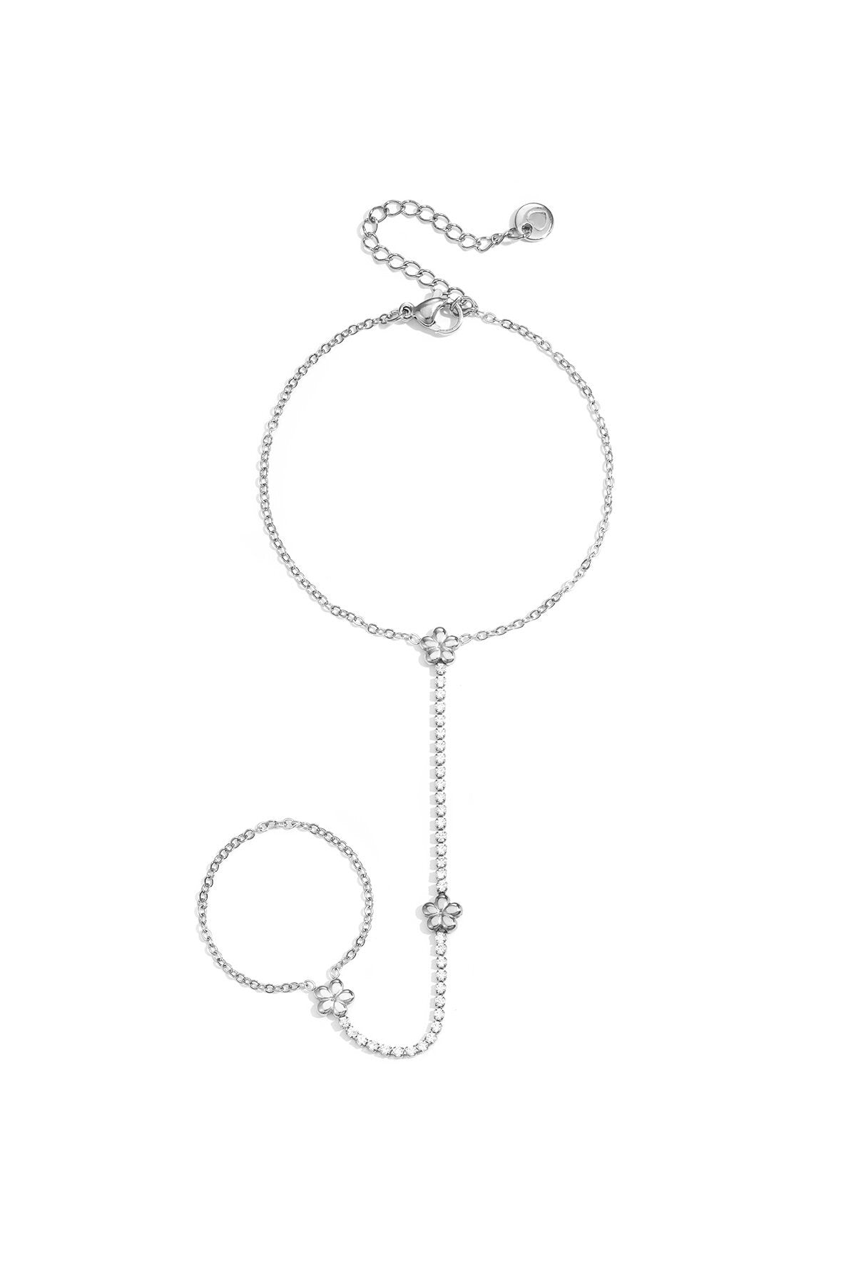 Flower hand chain