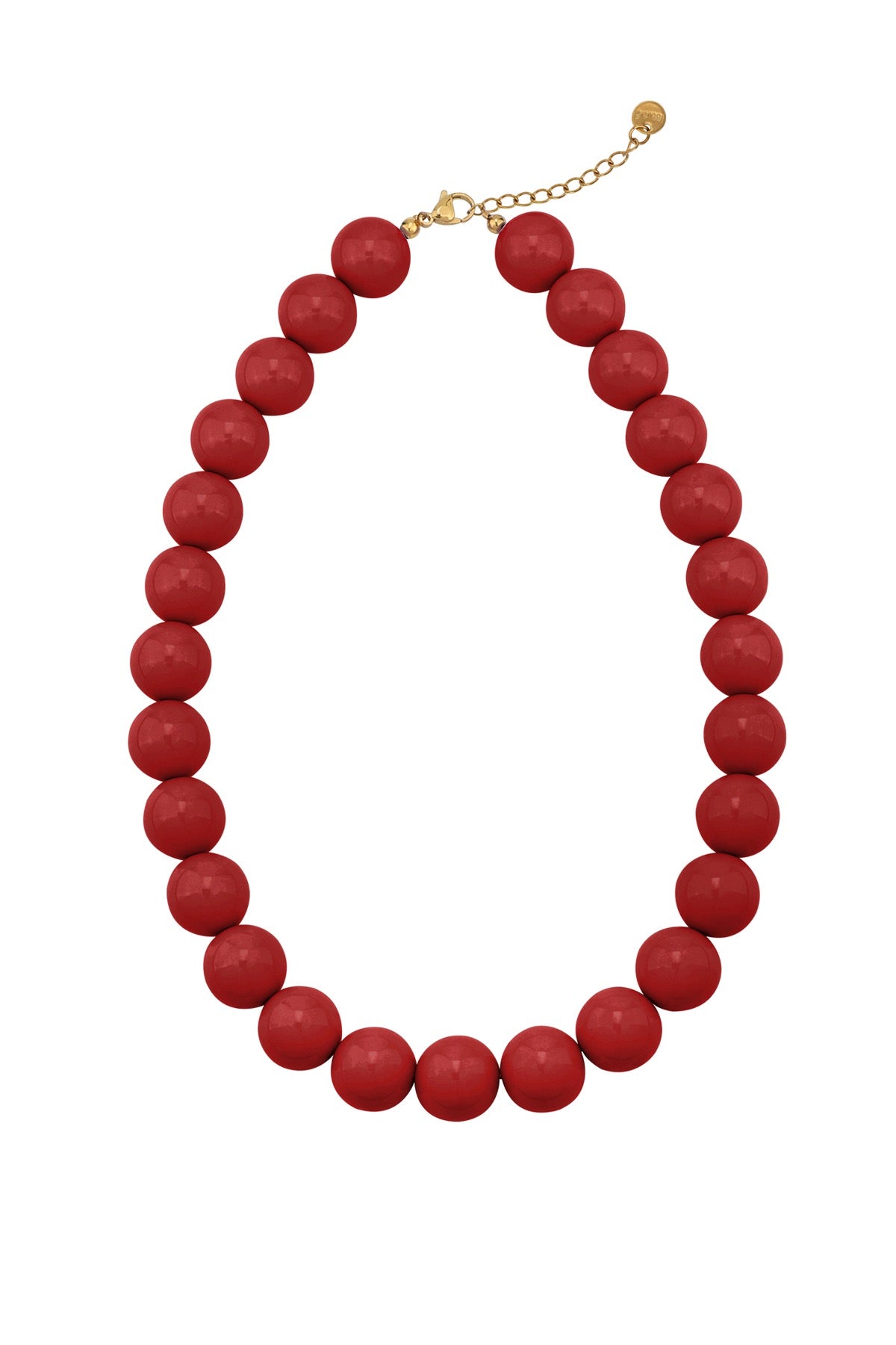 Bubbel kralen ketting - big