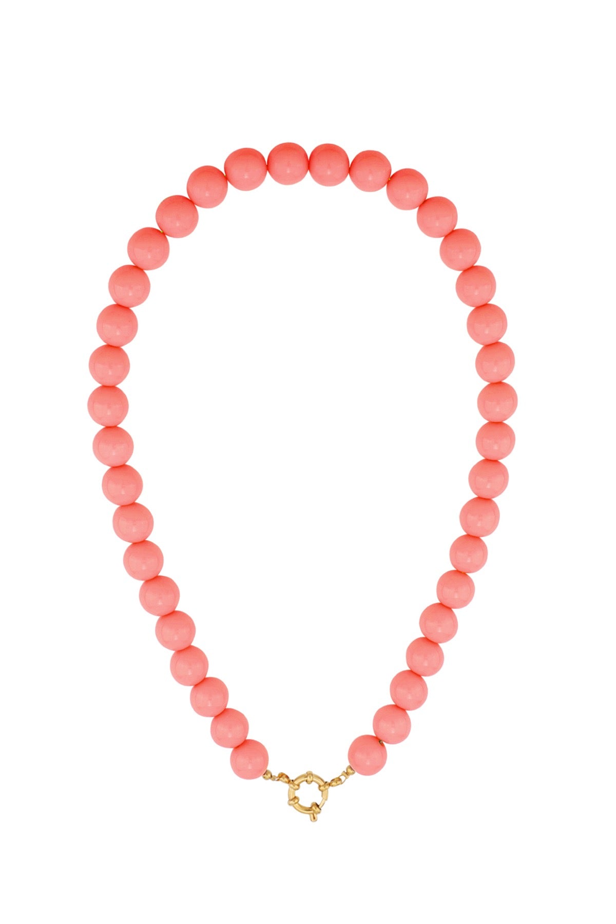 Bubbel kralen ketting - met slot