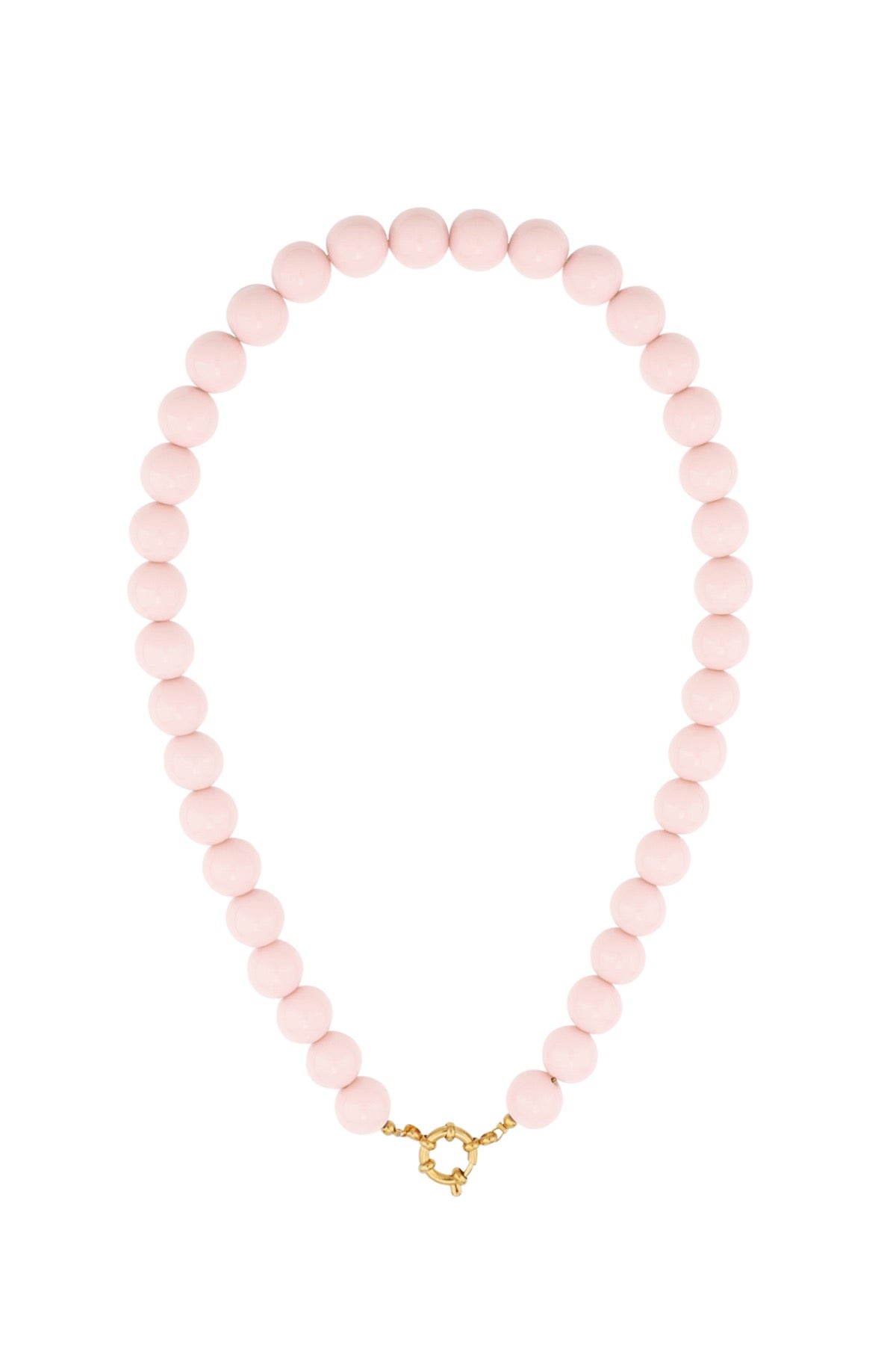 Bubbel kralen ketting - met slot