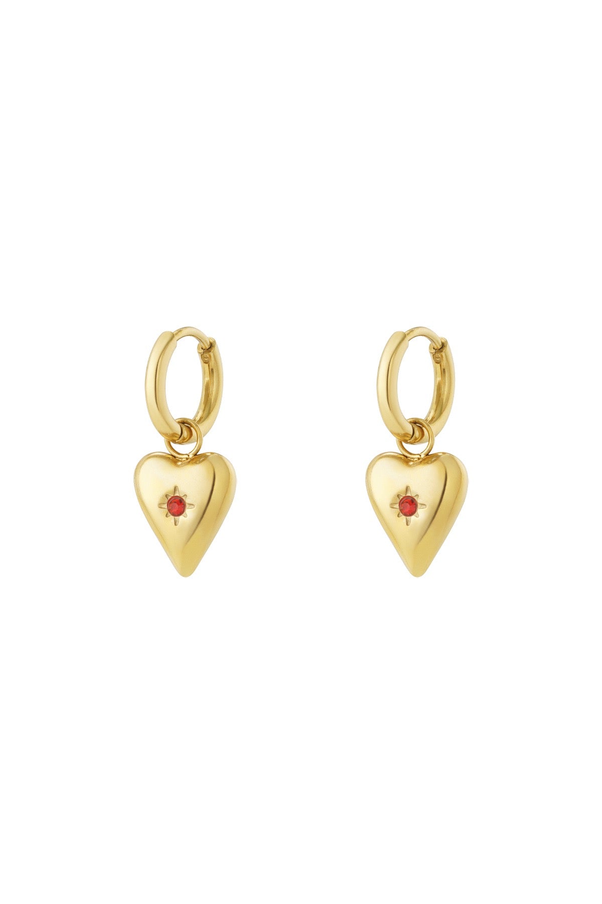Birthstone oorbellen