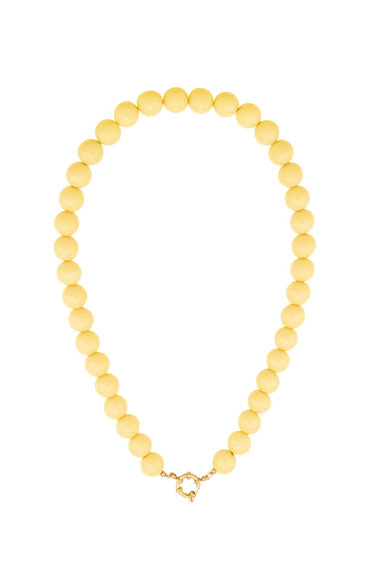 Bubbel kralen ketting - met slot