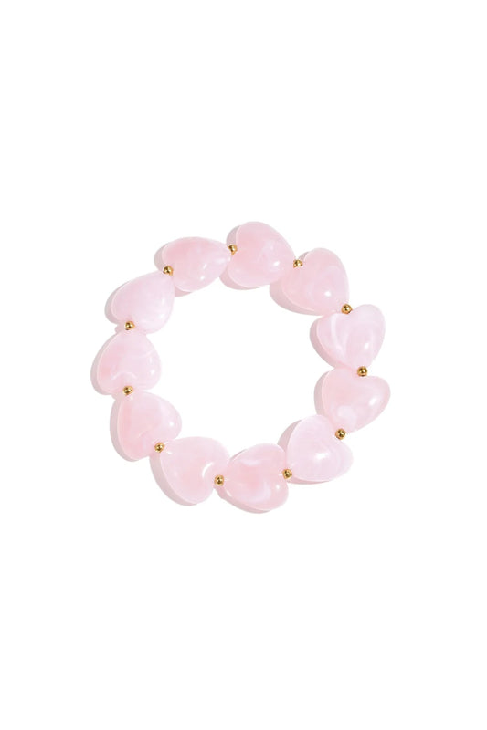 Luna armbandje - roze