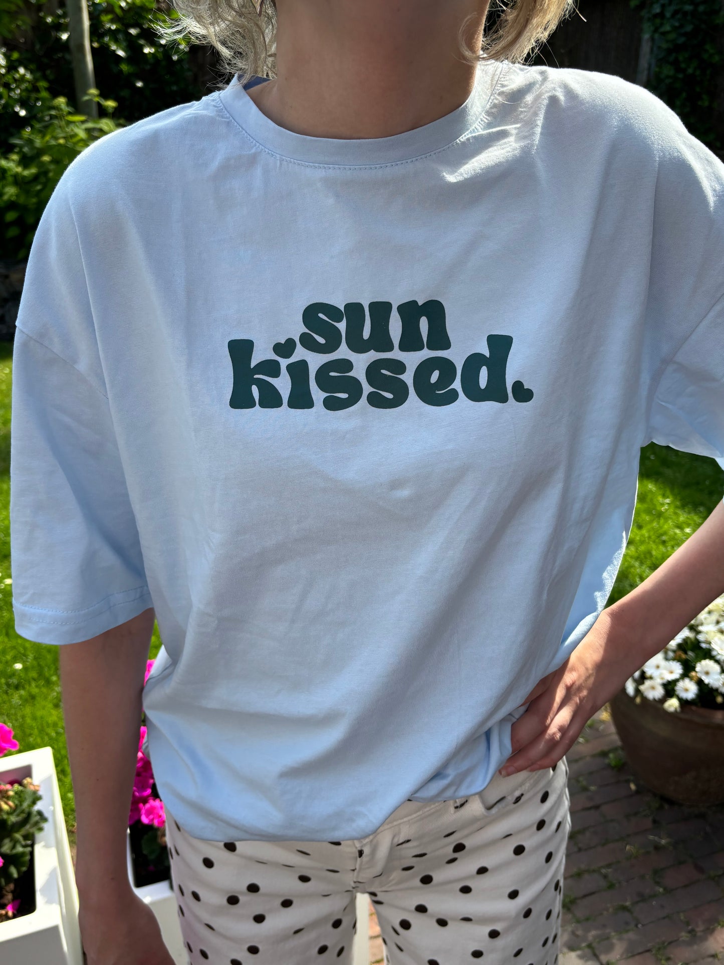 Sun kissed oversized t-shirt