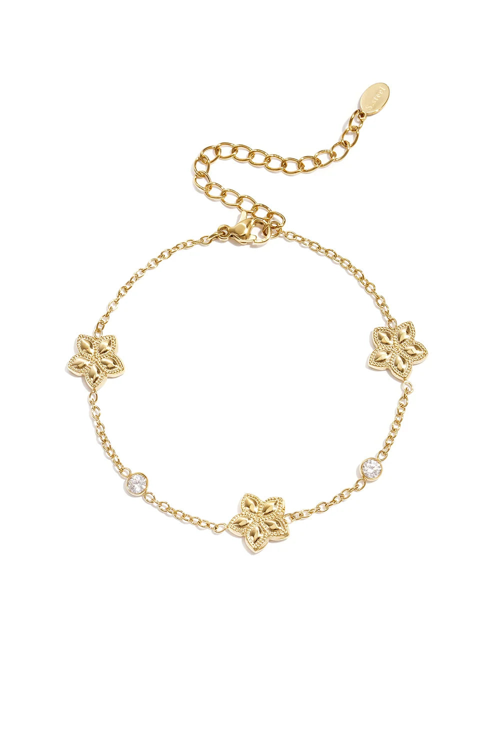 Rosa Flower armband