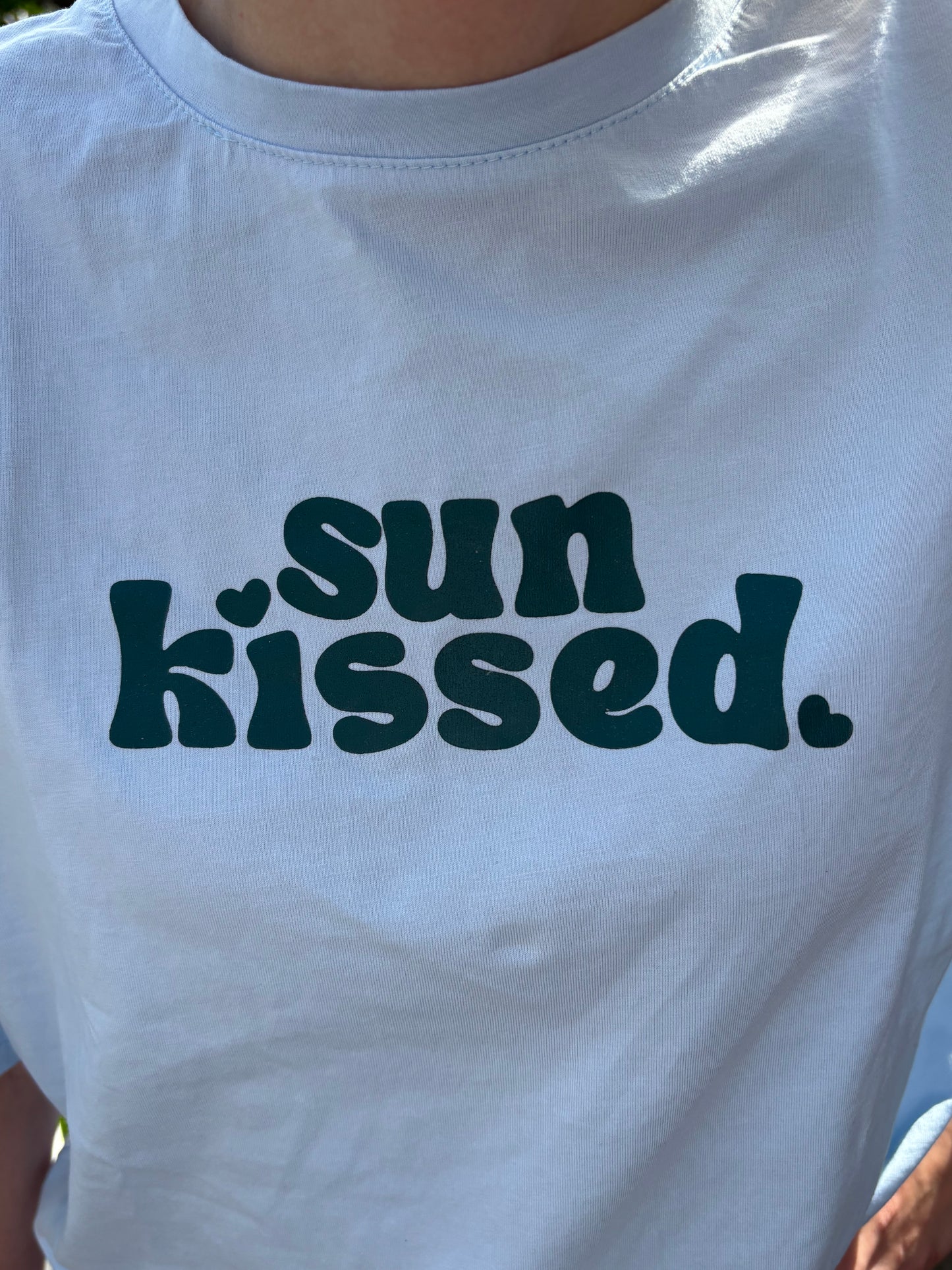 Sun kissed oversized t-shirt