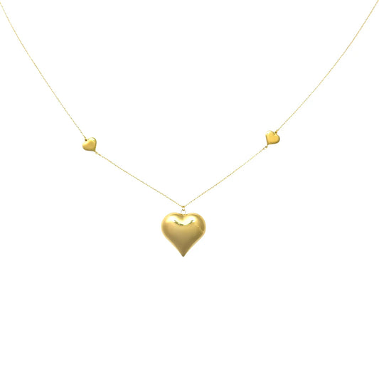 Simple fat love lange ketting