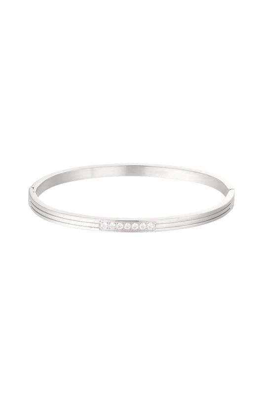 6 steentjes bangle