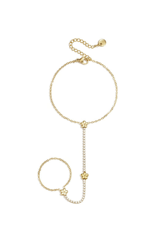 Flower hand chain