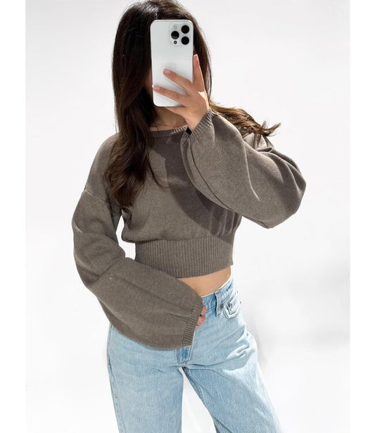 Nara top - taupe