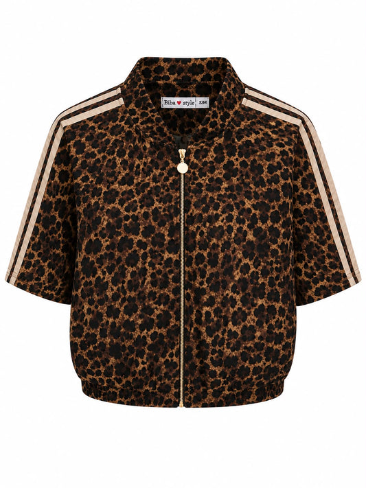Retro Short Sleeve Bomber – Panter
