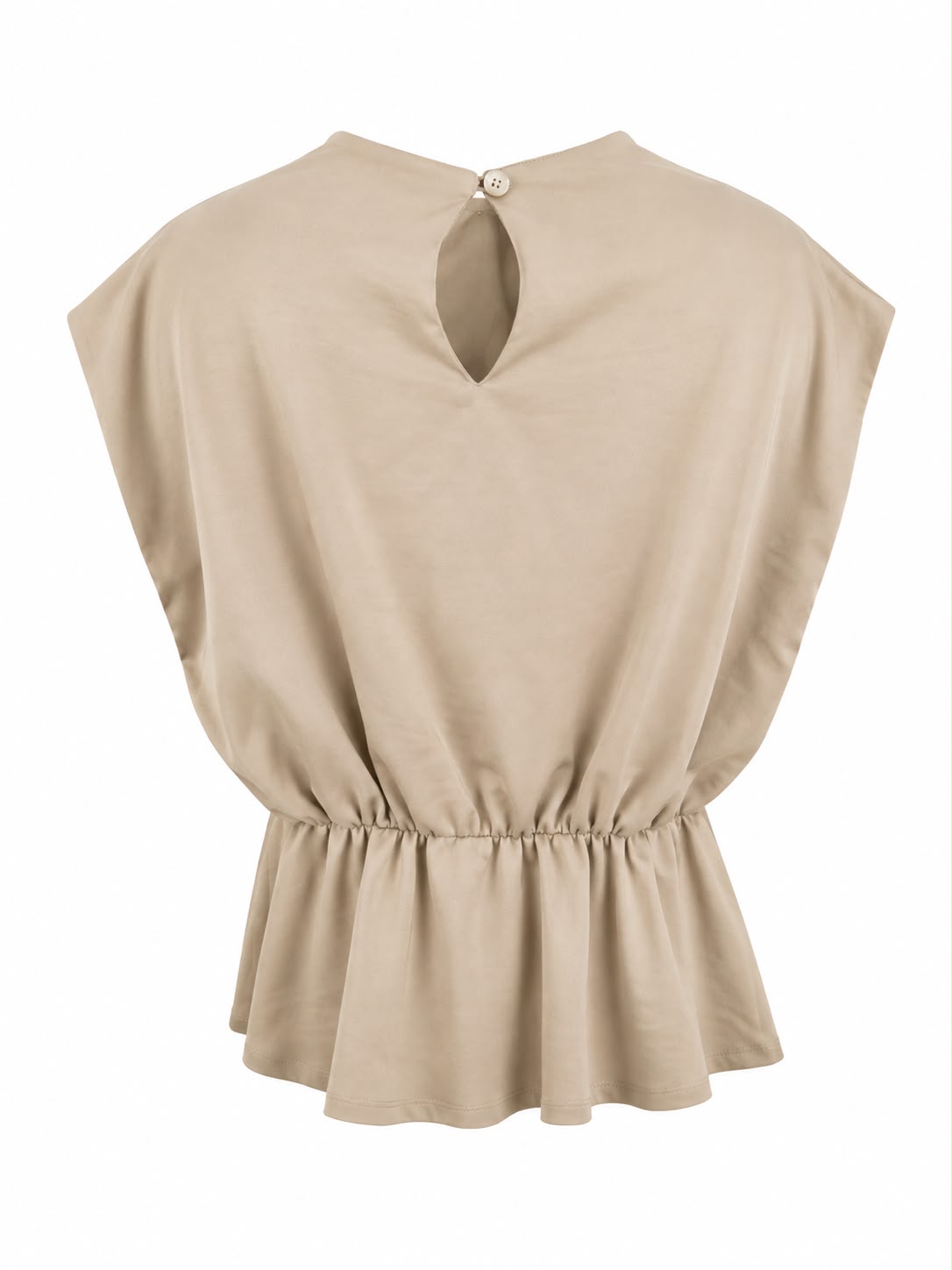 Champagne Satin Top