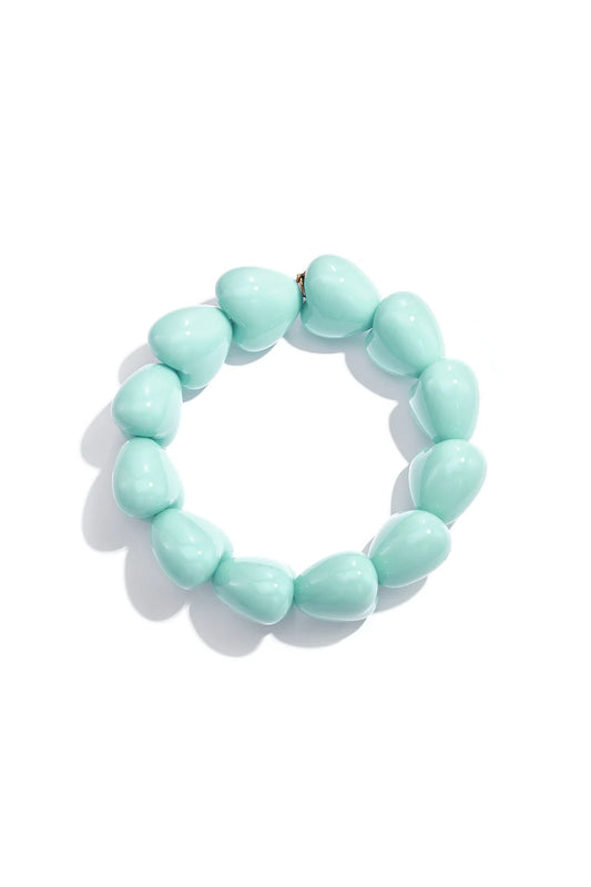 Juna armbandje - zee groen